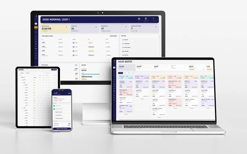 East Midlands Forklifts - Bespoke Sales, Hire and Service Software by Elevated Software